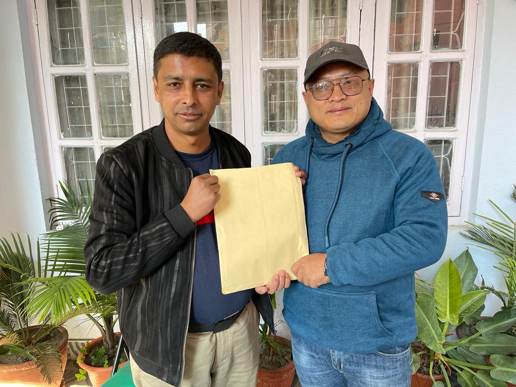 Raghunath Sapkota and khil bahadur gurung